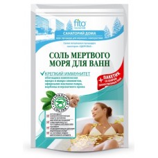 Соль для ванн Мертвого моря Крепкий иммунитет 500гр+30гр